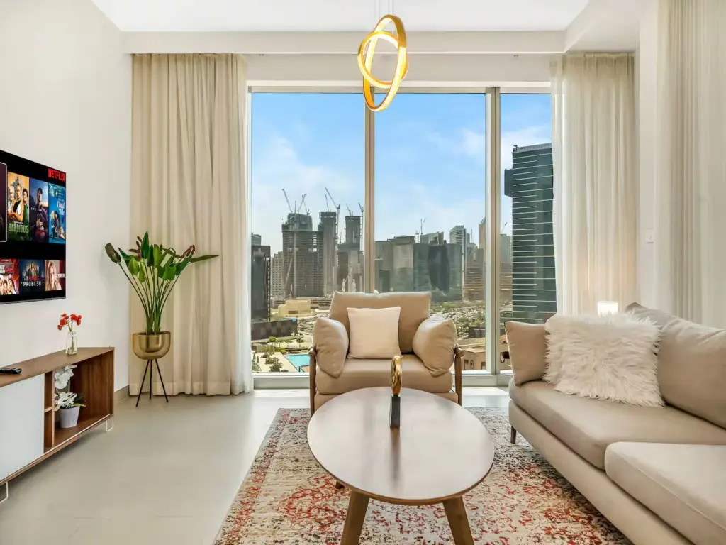 Luxury apartment interior, Downtown Dubai