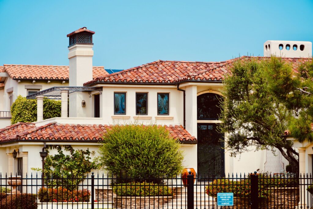 Cream Mediterranean-style villa with terracotta roof tiles near Indigo Ville 4, JVC